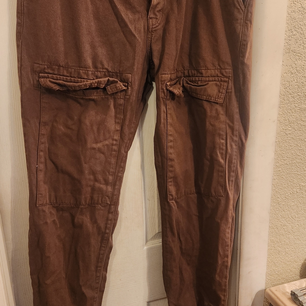 Men's Brown Cargo Pants